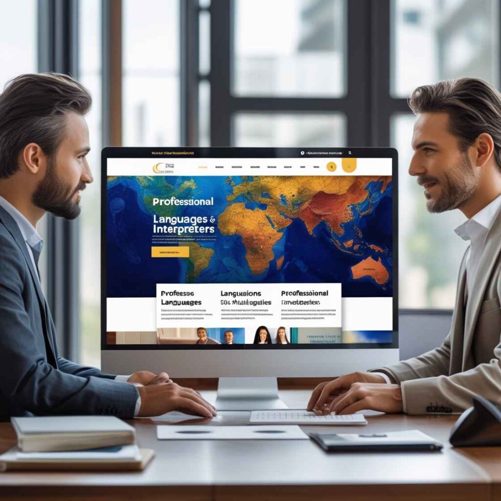Professional Languages & Interpreters Website